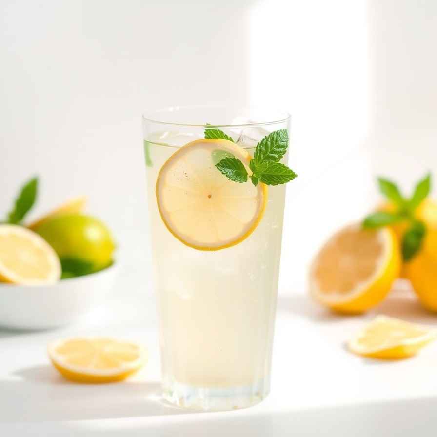 Homemade Lemon-Lime Soda - Refreshing Fizzy Drink Recipe